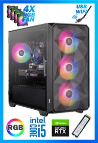 Resim BigGameX Diamond Vk53 Intel Core I5 12400f 16 Gb Ram 1tb M.2 Ssd Rtx 4060 Oyun Bilgisayarı 