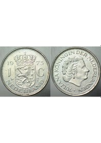 Resim Hollanda 1 Gulden 1973. Kraliçe Julıana. 