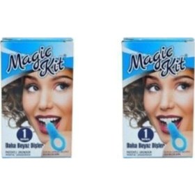 Resim Medikaltec Diş Leke Silgisi 1 Aparatlı + 5 Yedek Süngerli Set X 2 Adet 