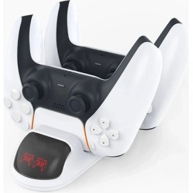 Resim Crk Teknoloji Ps5 Dualsense Sarj Istasyonu Çift Kol Sarj Göstergeli 