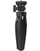 Resim Pazly Kompakt 180 Katlanabilir Mini Video Sehpa Tripodu - Siyah, Dslr, Slr, Telefon İçin Evrensel 1/4 Bağlantı 