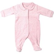 Resim Miespiga Chevron Pink Bebek Tulum 