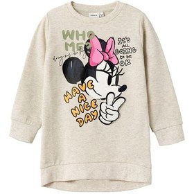 Resim Name It Disney Bej Kız Çocuk Sweatshirt 13221139 001 