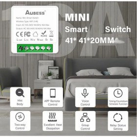 Resim Genel Markalar Aubess 16a Mini Wifi Anahtar Akıllı Mini Anahtar Cata Ct-4015 Yerine Muadil 