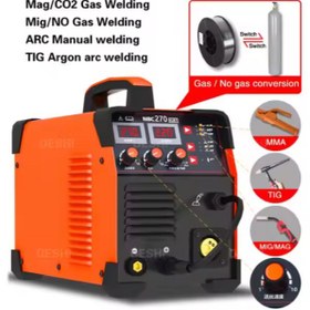 Resim ömürdepo Calan NBC270 Amper Kaynak Makinesi 4in1 MAG/MIG/TIG/ARK/Gaz Kaynak 