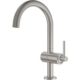 Resim Grohe Atrio Tek Kumandalı Lavabo Bataryası 1/2" L-Boyut - 24362DC0 Antrasit 