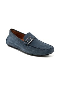 Resim Oxford Klasik Erkek Mo-7574a044-7574 Giuseppe Mengoni İndigo Süet Koyu Lacivert 