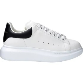 Resim Alexander McQueen 553680-9061 Kadın Sneaker Siyah Beyaz 