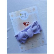 Resim Baby Tweety El Yapımı Ribana Kız Bebek Bandana (LİLA) 