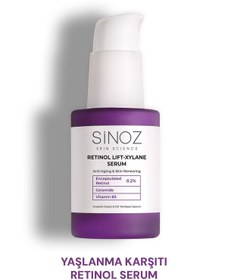Resim Sinoz Retinol Lift-xylane & Cilt Yenileyici Serum 30 ML 