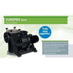 Resim Santem-dab Europro 350t, 3hp-2,2kw Trifaze Havuz Pompası 