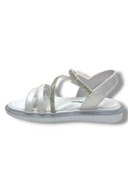 Resim Arzen Bebe 221-26 Anatomik Taşlı Cırtlı Kız Çocuk Sandalet 
