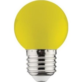 Resim Horoz Led Gece Lambası Ampulü 1W Sarı E27 Duylu 