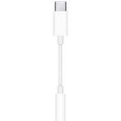 Resim Apple Type-C to 3.5 mm Kulaklık Dönüştürücü MU7E2ZM/A Adaptörü Beyaz 