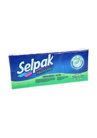 Resim Selpak Mentollü Mendil 10 X 10 Paket 100 Adet 