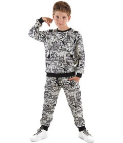 Resim Denokids Mshb&g Çizgi Dino Erkek Çocuk Eşofman Takım Çok Renkli 