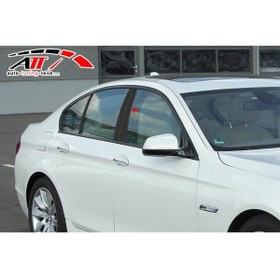 Resim Genel Markalar Bmw 5 Er F10 2009/09-2016/12 Karbon Kapı Direği Kaplaması Cam Direği Şık Görünüm 6 Parça 