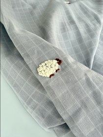 Resim Grey Lamb Muslın 