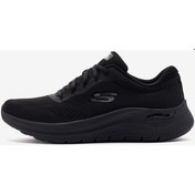 Resim Skechers Arch Fit 2.0 - Big League Kadın Siyah Spor Ayakkabı 150051 Bbk Siyah 