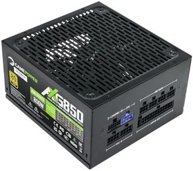 Resim GamePower AXG-850 14CM 80+ Gold ATX 3.0 PCI-E 5.0 850W Power Supply Full modüler- 5 Yıl Garantili 
