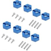 Resim Pazly Vidaları Ve Somunları Rc Ölçekli Jant İçin Geeroyoo Dayanıklı Araçlar Alüminyum Adet 8 12mm 1/10 Ky 