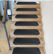 Resim Stepmat Tufting Halıdan Basamak ve Merdiven Paspası 