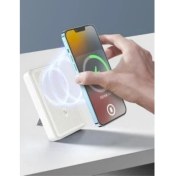 Resim Fulltech Fp6 10.000MAH 15W Magsafe Hızlı Şarj LCD Dijital Göstergeli Kablosuz Şarj Aleti Powerbank 