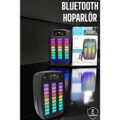 Resim Techno Stock Bluetooth Hoparlör Mikrofonlu Speaker Taşınabilir Şarjlı 