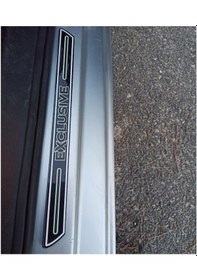 Resim Nissan Juke Exclusive Yazılı Pleksi Kapı Eşiği 