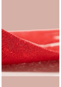 Resim Valerine Life Kıvırcık Kırmızı Eczane Welcome Hoş Geldiniz İş Yeri Kapı Önü Paspası 60x80cm Kırmızı 