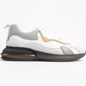 Resim Hush Puppies Tabanlı Beyaz Gri Erkek Sneaker Spor Ayakkabı 