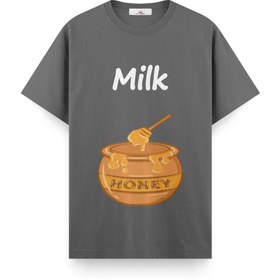 Resim Milk Honey - Hamile Regular Tshirt - Antrasit / 2 XL / Regular 