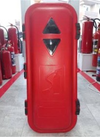 Resim Hazard Tır Dorse İçin Plastik Yangın Tüpü Dolabı 6-9 Kg Tüpe Uygun Dayanıklı ve Su Geçirmez Tasarım 