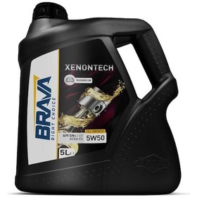 Resim Brava Xenontech 5W-50 Tam Sentetik Motor Yağı 5 L 