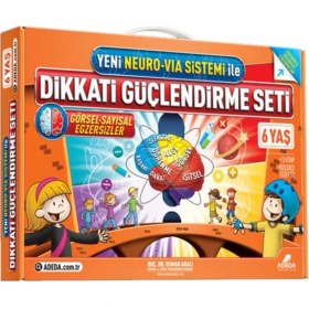 Resim Güzel Hediyem Dikkati Güçlendirme Seti 6 Yaş (3 Kitap Takım) 