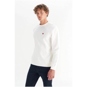 Resim Wrangler Regular Fit Beyaz Erkek Sweatshirt W2520255w02 Beyaz 