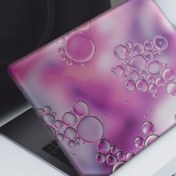 Resim Pembe Makro Baloncuklar Notebook Sticker, Laptop sticker,, Hp Sticker, Asus Sticker, 15.6 inç Sticker 