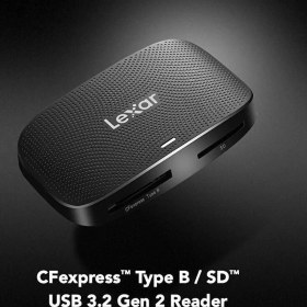 Resim Lexar CFexpress Type B SD USB 3.2 Gen 2 Kart Okuyucu Yüksek Hızlı 312 MB/sn Transfer 