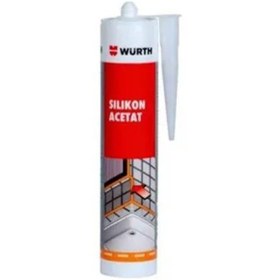 Resim Würth Asetat Silikon Şeffaf 12 Adet 