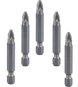 Resim KL HOME 5 ADET - Pz1 Boy= 50 Mm BİTS UÇ- ŞARJLI ELEKTRİKLİ MATKAP VİDALAMA APARATI 