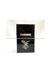 Resim Harley Davidson Mıknatıs Kapak Alüminyum Sigara Tutun Kutu Tabaka 