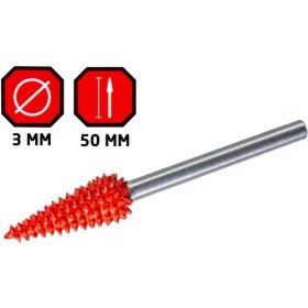 Resim Rox Wood 0277 Karbür Kısa Konik Çam Tip Ahşap Şekillendirme Törpü 
