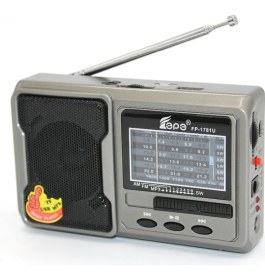 Resim UltraTekno FP-1781BT Fm Radyolu Bluetoothlu Şarjlı Cep Radyosu + El Feneri 