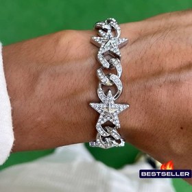 Resim RICH STAR DIAMOND CUBAN BRACELET 