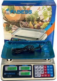 Resim Go İthalat Dijital Göstergeli Elektronik Bakkal Kasap Manav Terazisi 40 Kg Gümüş 