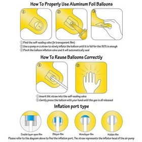 Resim Folyo Balon 2 Rakamı Helyum Balon 36 Cm Gold Renk - 2 Yaş Balonu - 2 Yaş Balon -2 Number Ballon Çok Renkli 