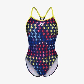 Resim Arena Carnival Booster Back Kadın Renkli Yüzücü Mayosu 