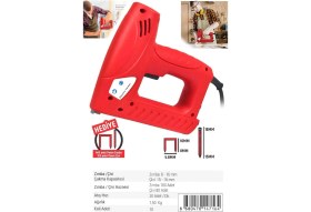 Resim 2'si 1 Arada Elektrikli Zımba Çivi Tabancası Seti, 1200 Zımba Teli ve 300 Çivi / 20 Adet/dak.ika 