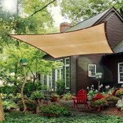 Resim Stardust H-Frame Kalınlaştırılmış Ağır Hizmet Tipi Açık Bahçe Kirişli - 81- Güneşlik Polietilen Ağı, Büyük Alan Isı Yalıtımı ve Güneş Koruma ile Bahçe, Balkon, Avlu için Kolay Kurulum (Sarı), Veranda Örtüsü, Zarif Tasarım, Dayanıklı Malzeme, Dokulu Kumaş 