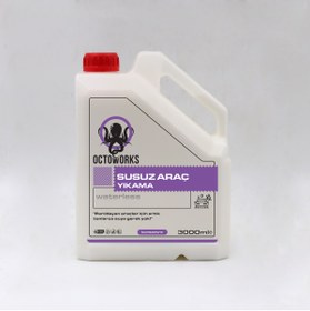 Resim OCTOWORKS Susuz Araç Yıkama Sıvısı 3 Lt - Waterless 